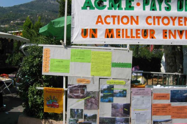 Paillon, ACME, ACME06, Nice, Pays des Paillons, Vallée du Paillon, Contes, Cantaron, Bendejun, Blausasc, Peillon, Peille, Vicat, Lafarge, transport nice, environnement nice, déplacement paillon, association environnement, Tercier, La Lara, nanoparticule, dioxine, carrière, déchet, tri des déchets, qualité, assainissement, pollution, nadine broch, Henri broch, foire de contes