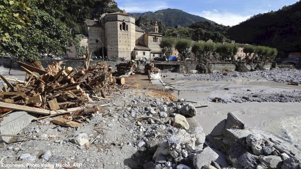 Tempête ALEX, solidarité Vallée de la Roya