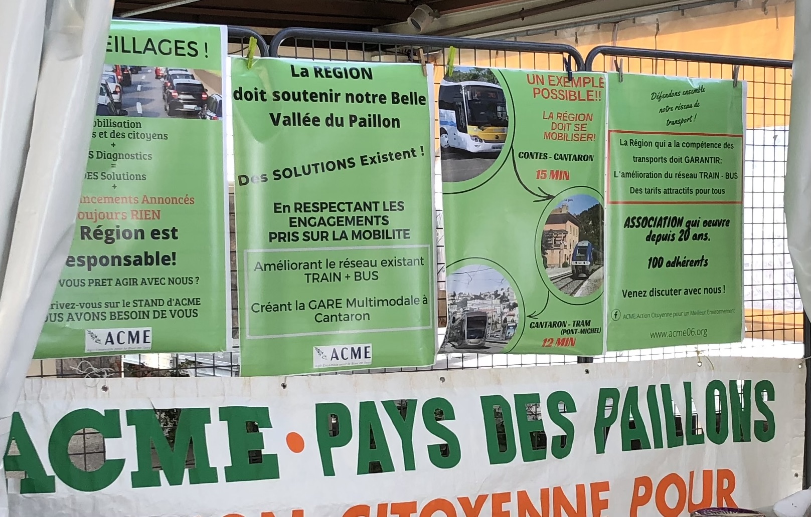 Pour l’amélioration de nos conditions de déplacements