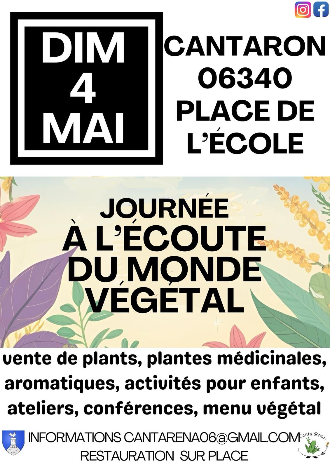 Journée à l’écoute du monde végétal à Cantaron