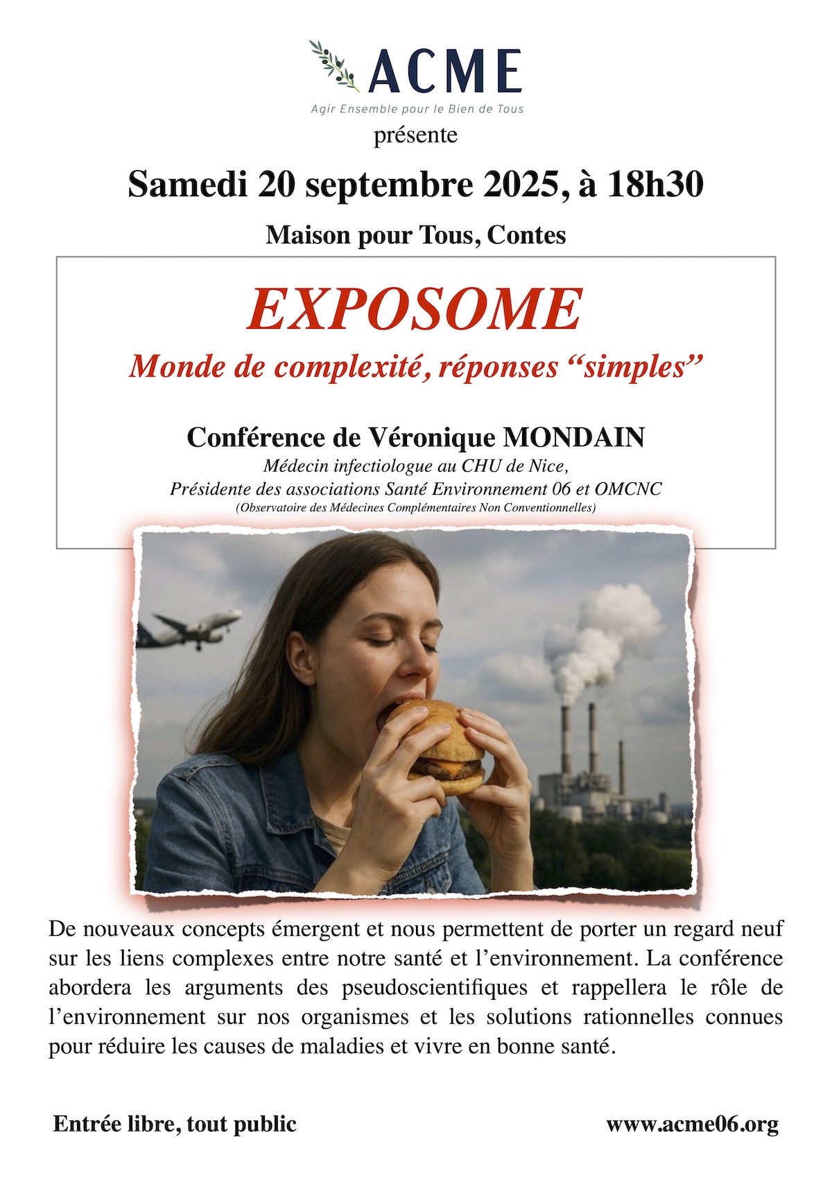 conférence de V.Mondain, médeçin infectiologue